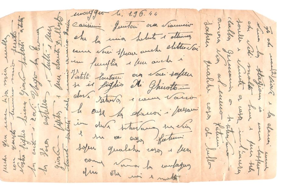 lettere di prigionieri italiani durante la seconda guerra mondiale